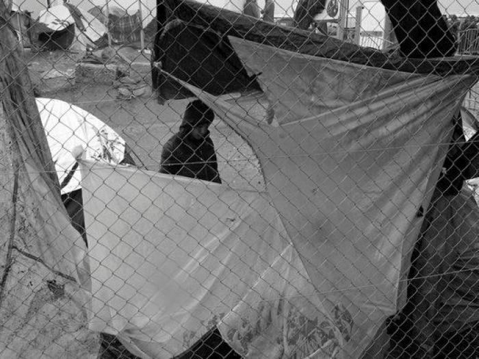La vida de los niños en el campamento de refugiados de Idomeni