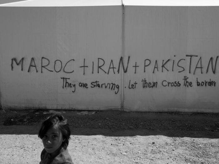 La vida de los niños en el campamento de refugiados de Idomeni