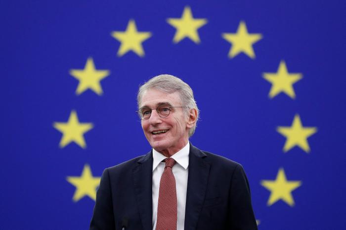 Sassoli, un presidente de la Eurocámara en una época excepcional de pandemia