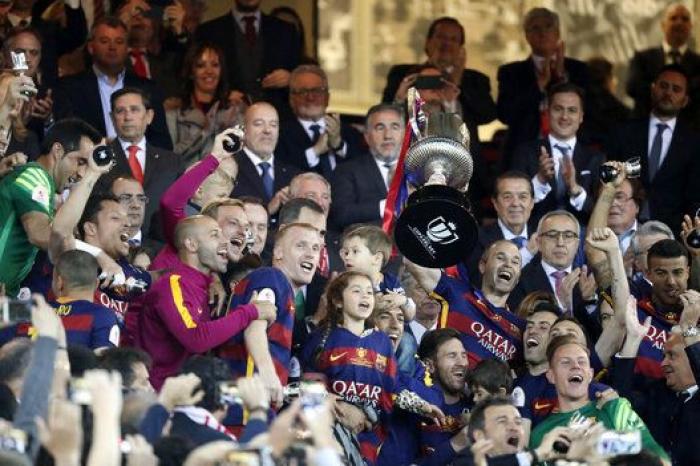 La victoria del Barça, en 15 fotos