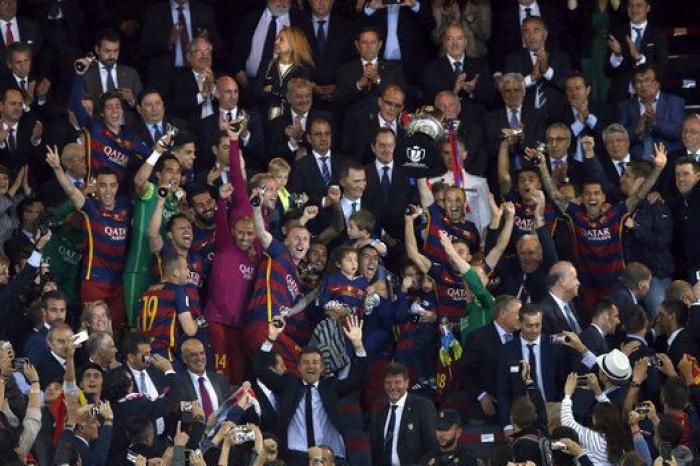 La victoria del Barça, en 15 fotos