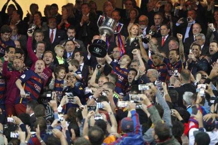 La victoria del Barça, en 15 fotos