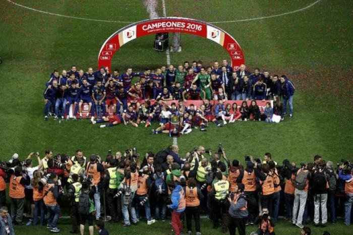 La victoria del Barça, en 15 fotos