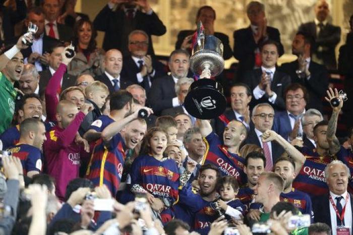 La victoria del Barça, en 15 fotos