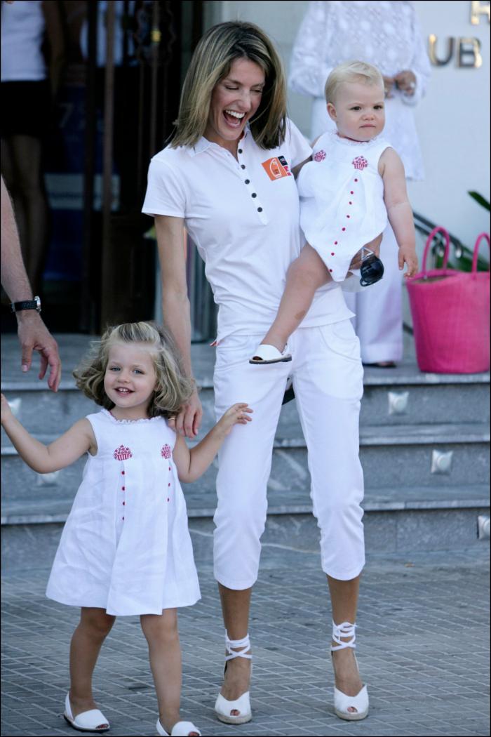 Leonor muestra su versión más relajada en Mallorca