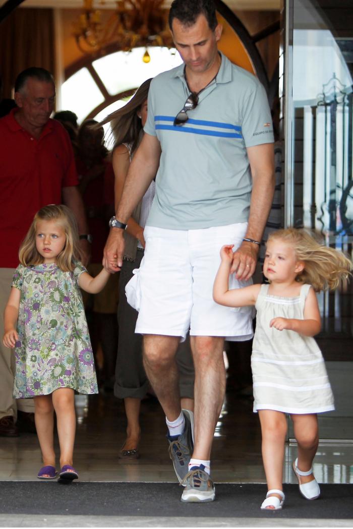 Leonor muestra su versión más relajada en Mallorca