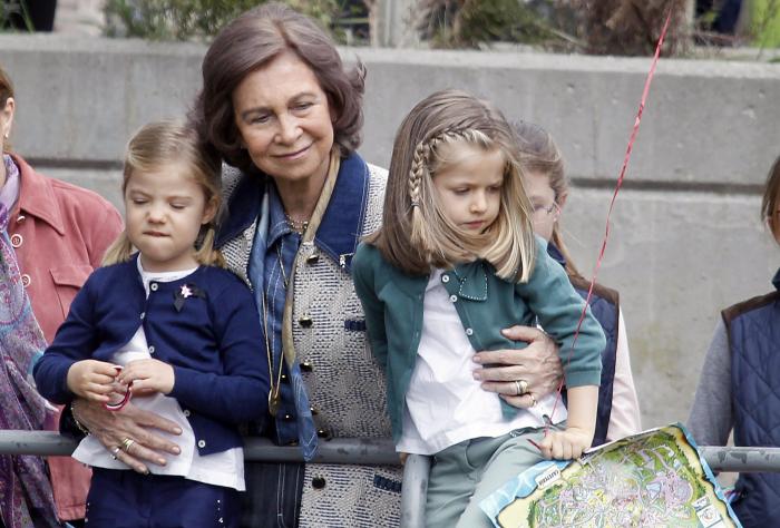 Leonor muestra su versión más relajada en Mallorca