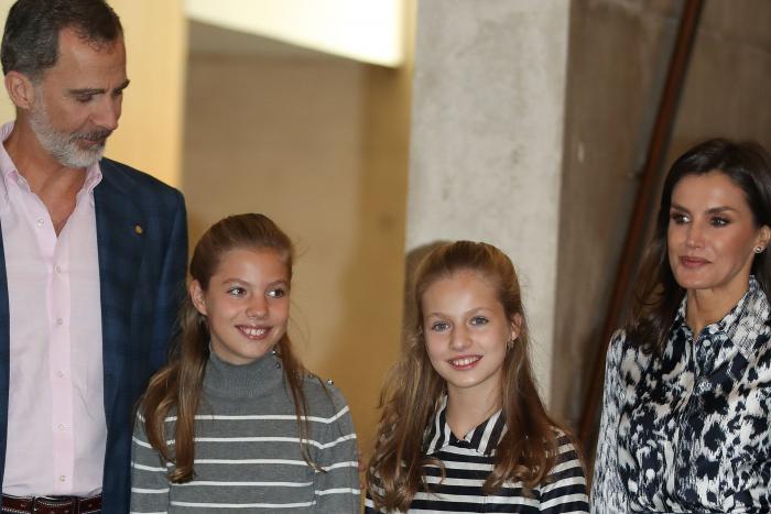 Leonor muestra su versión más relajada en Mallorca