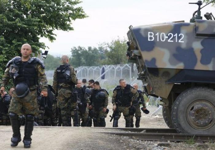 El desalojo de Idomeni en 11 fotos