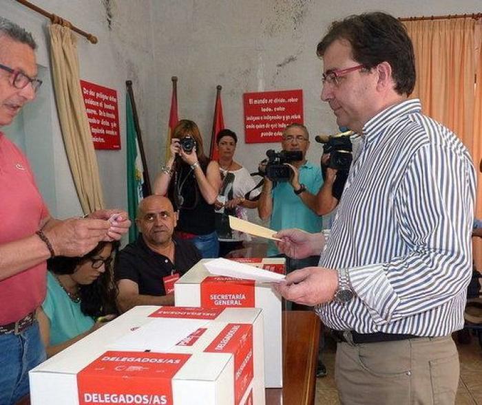El 32% de los militantes del PSOE han votado a su líder en las mesas constituidas