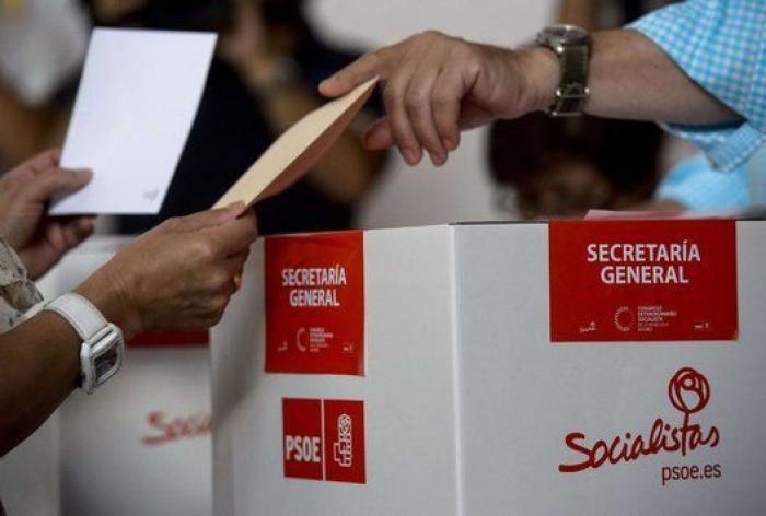 El 32% de los militantes del PSOE han votado a su líder en las mesas constituidas
