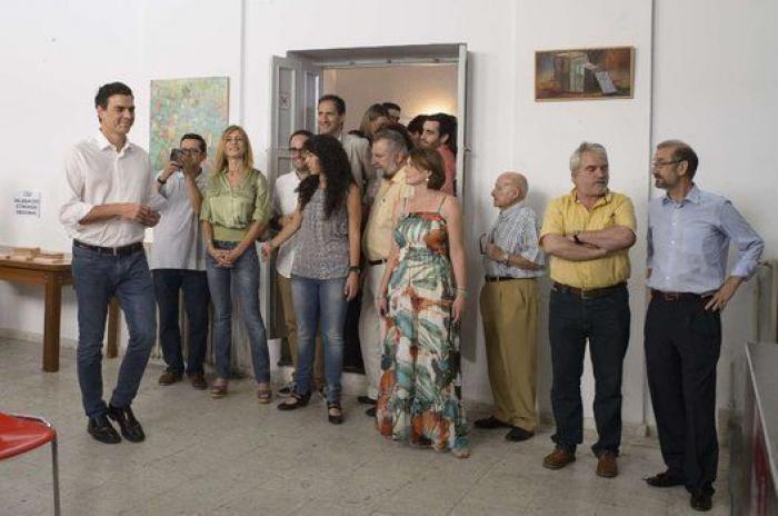 El 32% de los militantes del PSOE han votado a su líder en las mesas constituidas
