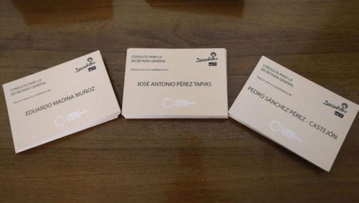 El 32% de los militantes del PSOE han votado a su líder en las mesas constituidas