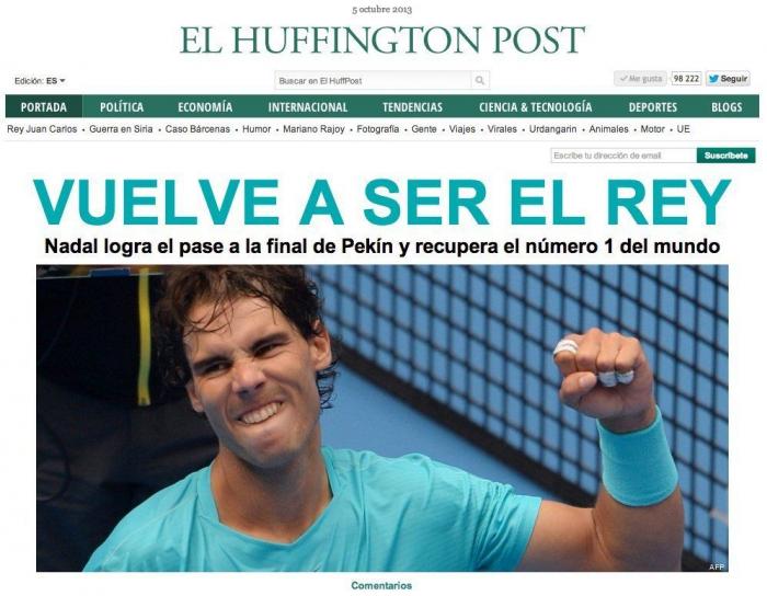 Y nuestras mejores portadas de El Huffington Post en 2013 han sido... (FOTOS)