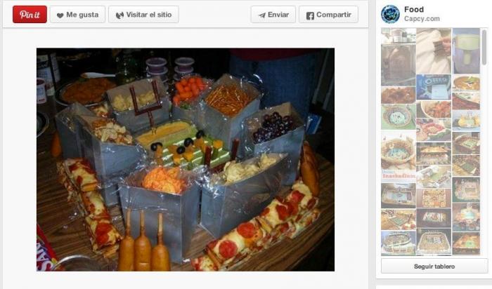 Mundial Brasil 2014: cómo construir tu propio estadio (de aperitivos)