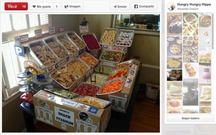 Mundial Brasil 2014: cómo construir tu propio estadio (de aperitivos)