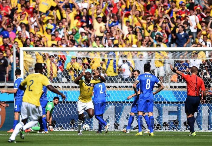 El gol de James Rodríguez, el mejor gol del Mundial 2014