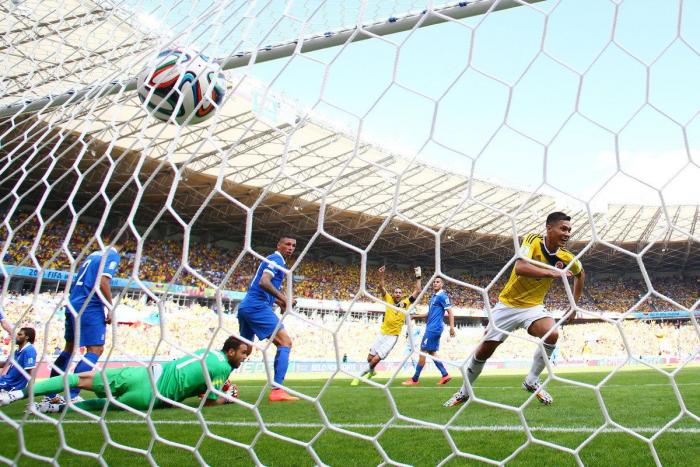 El gol de James Rodríguez, el mejor gol del Mundial 2014