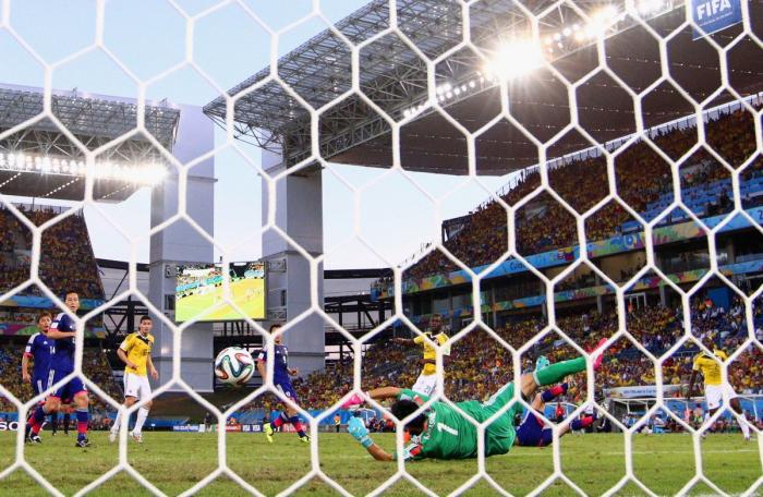 El gol de James Rodríguez, el mejor gol del Mundial 2014