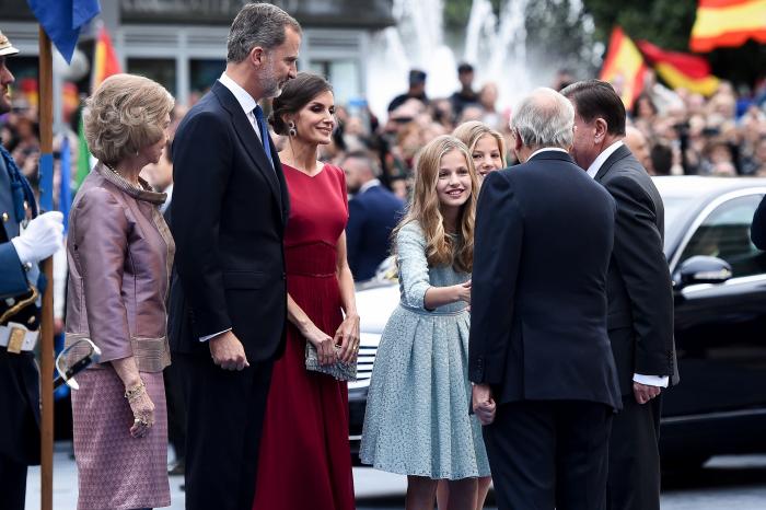 El estreno de Leonor en los Princesa de Asturias, en imágenes