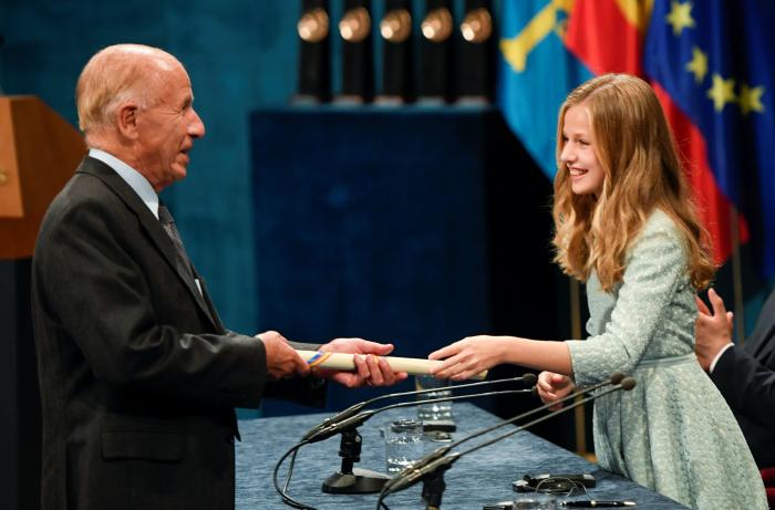 El estreno de Leonor en los Princesa de Asturias, en imágenes