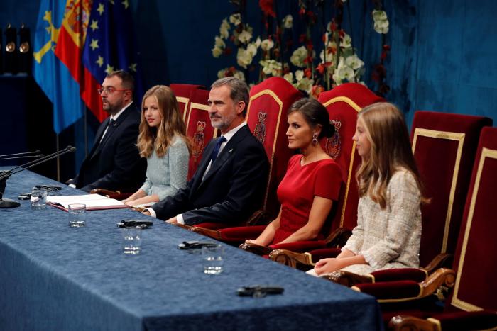 El estreno de Leonor en los Princesa de Asturias, en imágenes