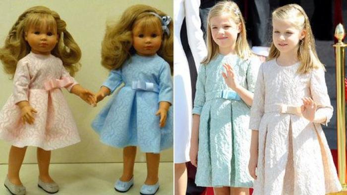 Muñecas de Leonor y Sofía: las hijas de los reyes, el día de la proclamación (FOTOS)