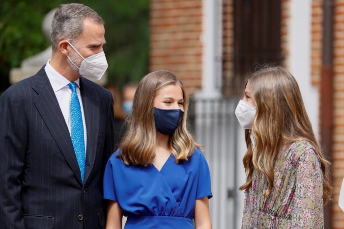 La prensa extranjera se fija en este detalle de Leonor en su confirmación