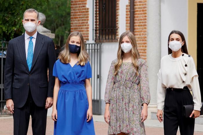 La prensa extranjera se fija en este detalle de Leonor en su confirmación