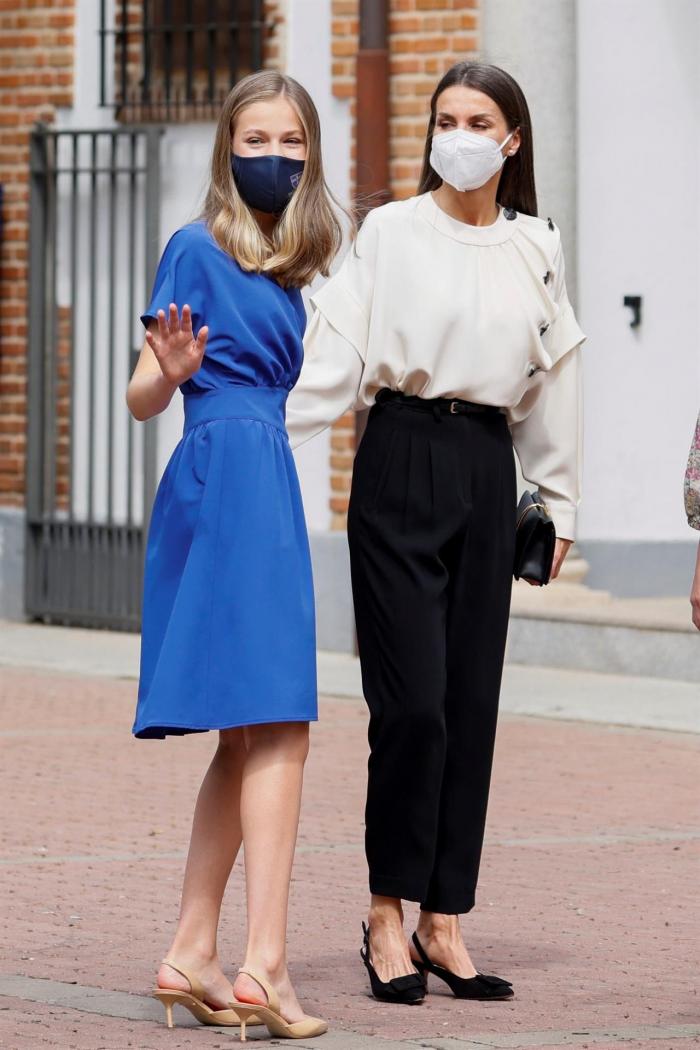 La prensa extranjera se fija en este detalle de Leonor en su confirmación