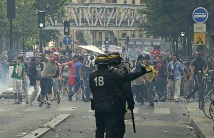 Disturbios en París tras una manifestación pro-palestina que había sido prohibida (FOTOS)