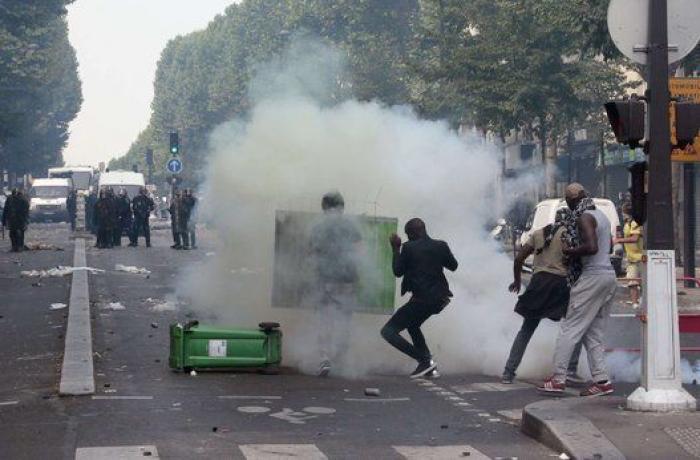 Disturbios en París tras una manifestación pro-palestina que había sido prohibida (FOTOS)