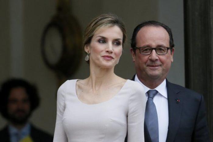 Las imágenes de los reyes en París