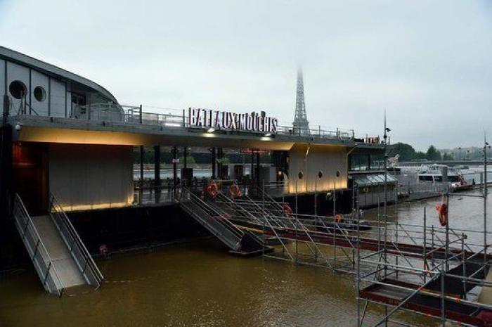 París inundado y en alerta por la crecida del Sena (FOTOS)