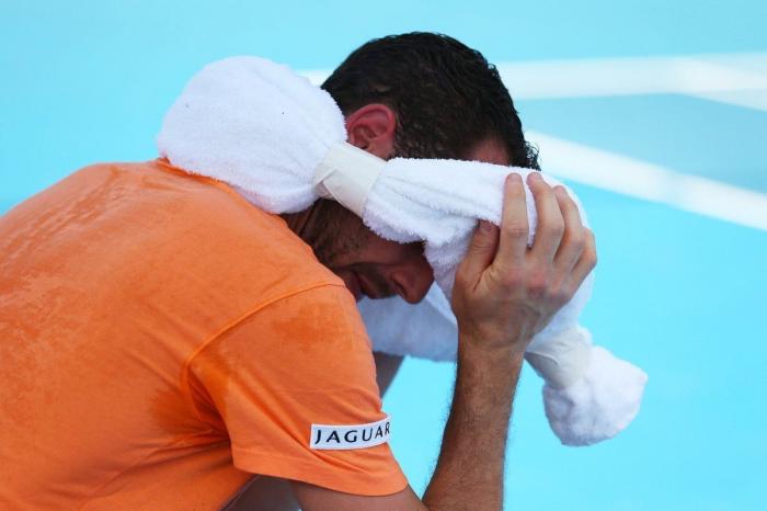 Open de Australia: Los estragos de jugar a 42 grados (FOTOS)