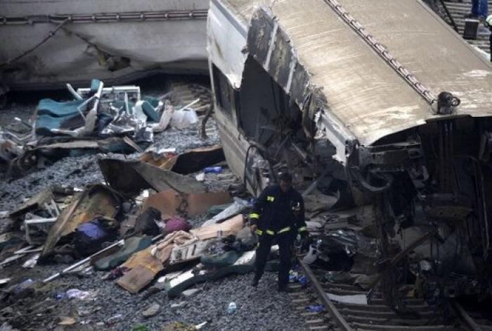 17 imágenes del accidente de Santiago difíciles de olvidar