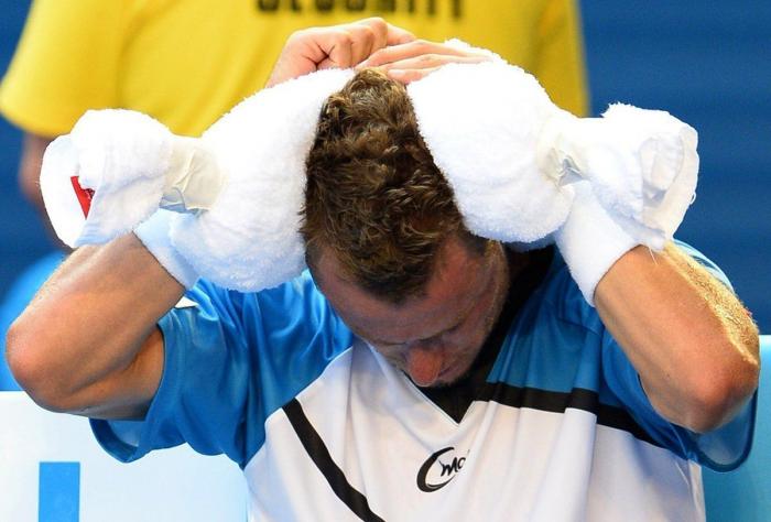 Open de Australia: Los estragos de jugar a 42 grados (FOTOS)