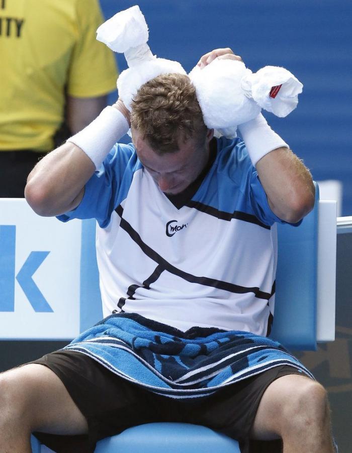 Open de Australia: Los estragos de jugar a 42 grados (FOTOS)