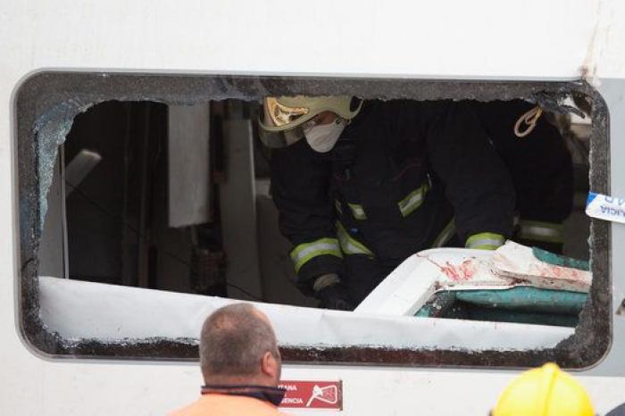 17 imágenes del accidente de Santiago difíciles de olvidar