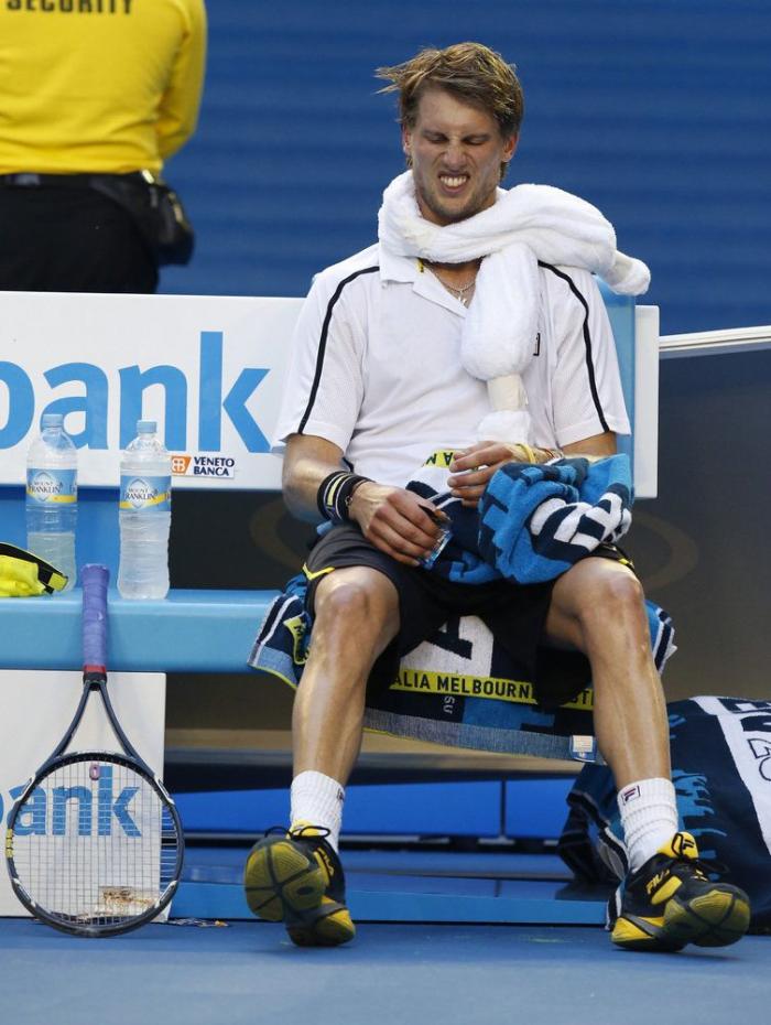 Open de Australia: Los estragos de jugar a 42 grados (FOTOS)