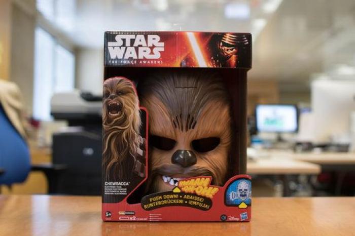 ¿Cómo es una auténtica máscara de Chewbacca?