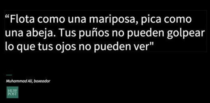 15 frases míticas de una leyenda del siglo XX