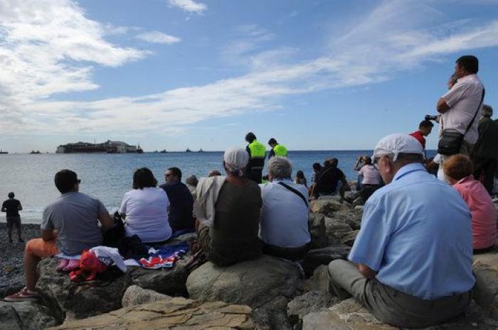 Naufragio del 'Costa Concordia': fotos de su llegada a Génova