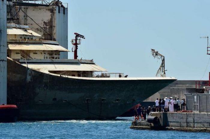 Naufragio del 'Costa Concordia': fotos de su llegada a Génova