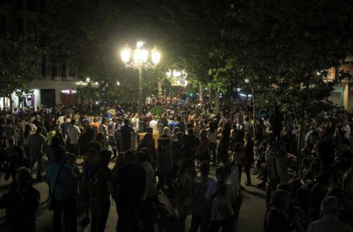 La fiesta por el ascenso del Leganés