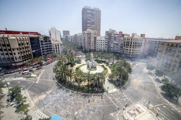 Las personas sordas sienten la mascletá a través de vibraciones