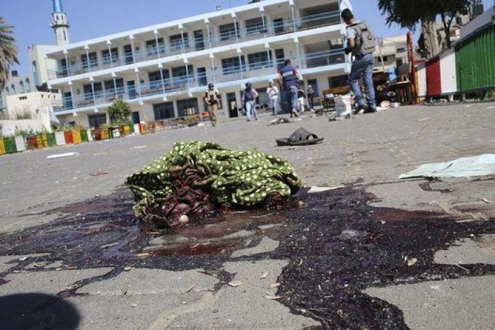 Al menos 10 muertos en otro bombardeo de Israel a una escuela de la ONU