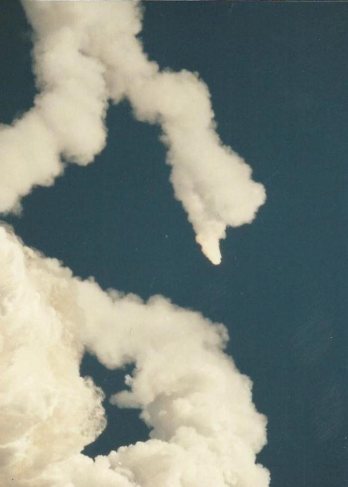 Aparecen imágenes nunca vistas de la tragedia del Challenger (FOTOS)