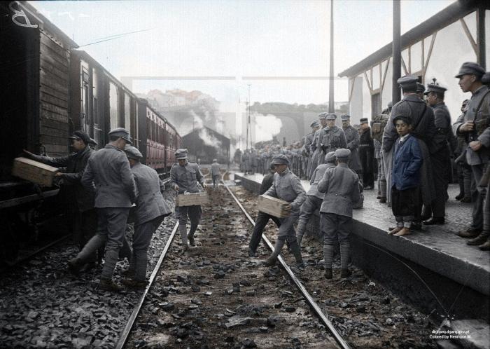La Primera Guerra Mundial, a todo color (FOTOS)