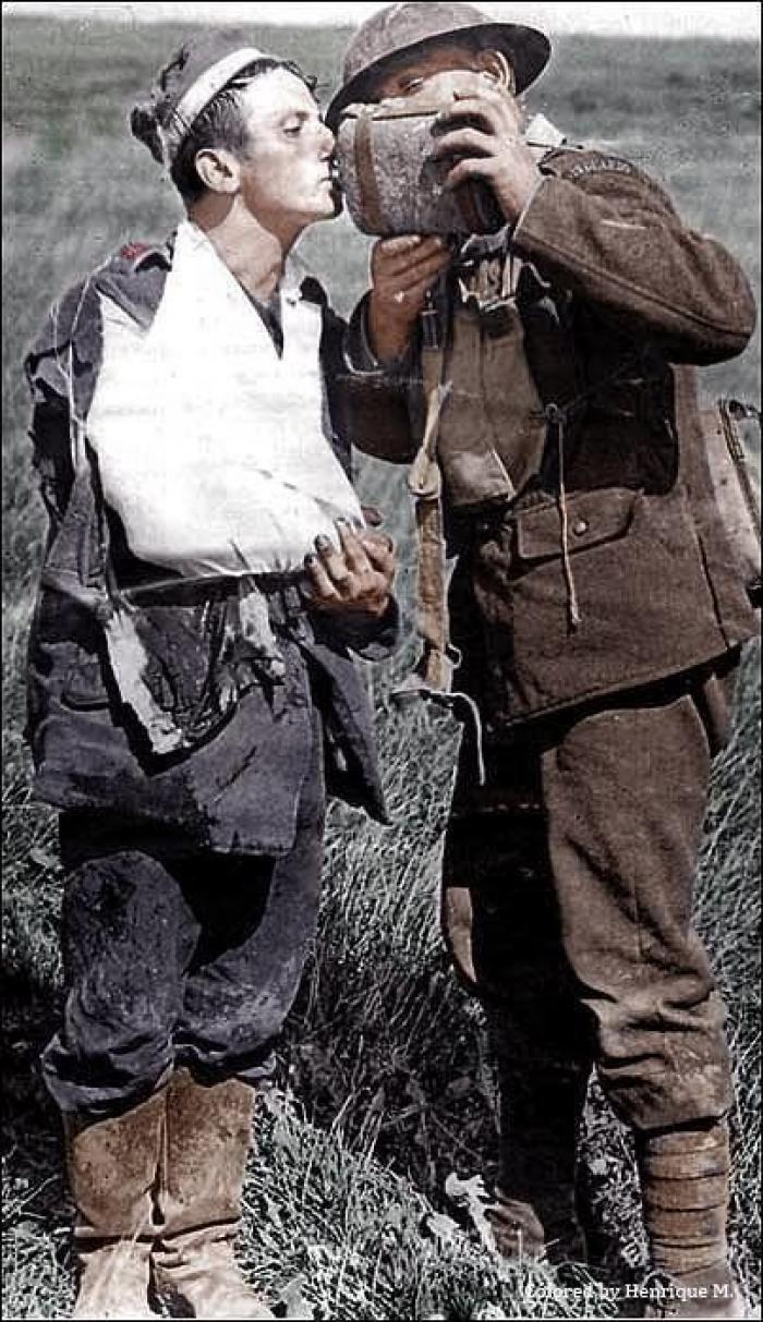 La Primera Guerra Mundial, a todo color (FOTOS)